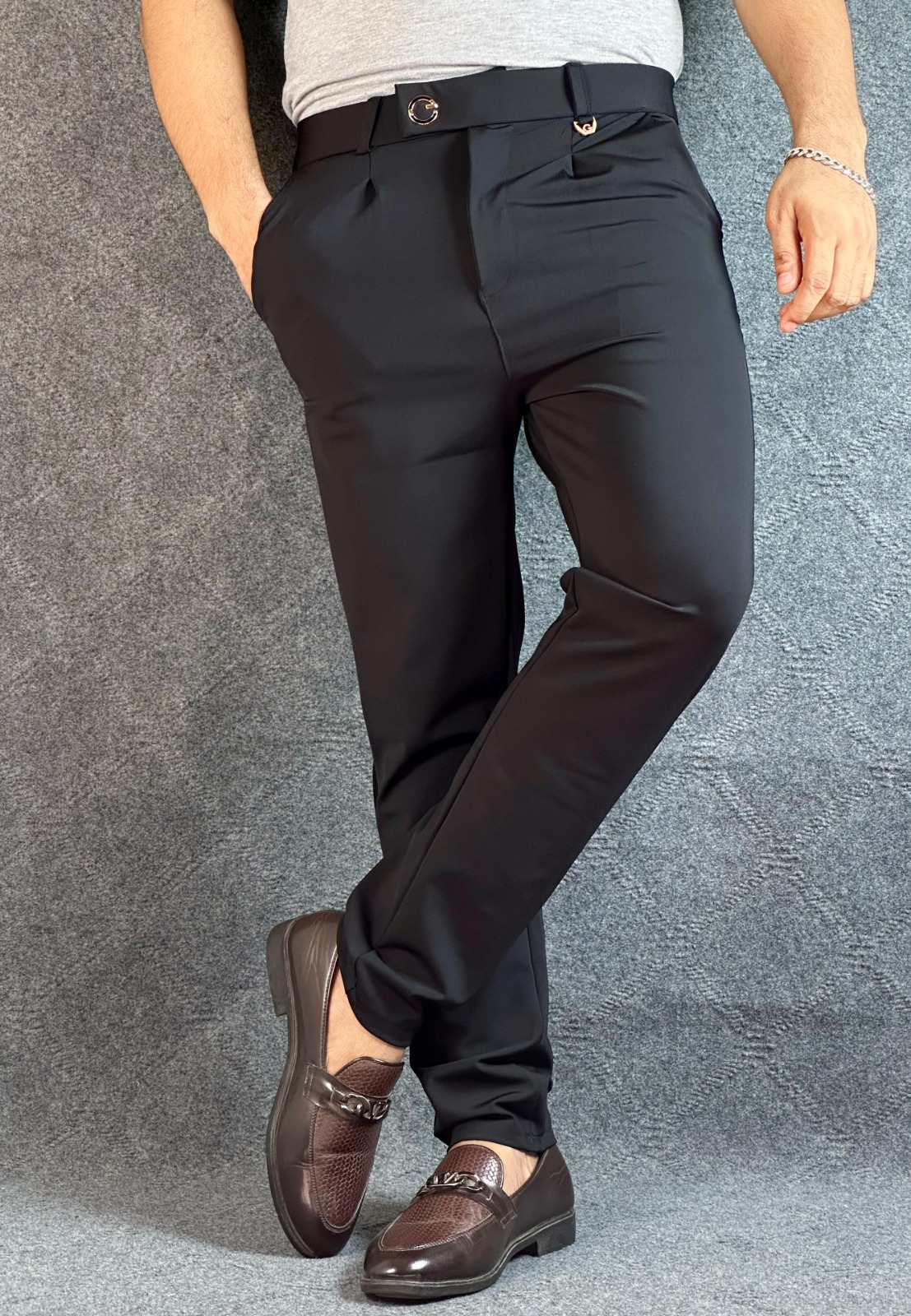 ব্ল্যাক কালার ফর্মাল প্যান্ট-G